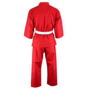 Far-Fast Light Weight Karate Uniform Red 8oz